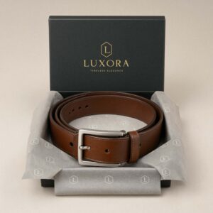 CEINTURE EN CUIR PREMIUM - Gray